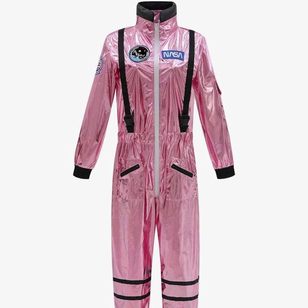 Pink NASA Halloween Space Suit Costume